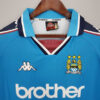 Retro Manchester City 97 99 Hjemme Fotballdrakter