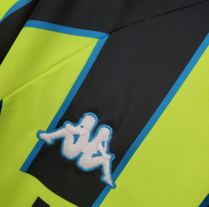 Retro Manchester City 98 99 Borte Fotballdrakter