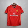 Retro Manchester United 00 01 Hjemme Fotballdrakter