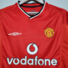 Retro Manchester United 00 01 Hjemme Fotballdrakter
