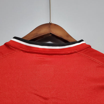 Retro Manchester United 00 01 Hjemme Fotballdrakter
