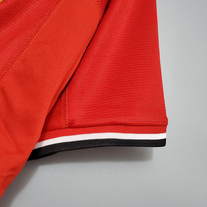 Retro Manchester United 00 01 Hjemme Fotballdrakter