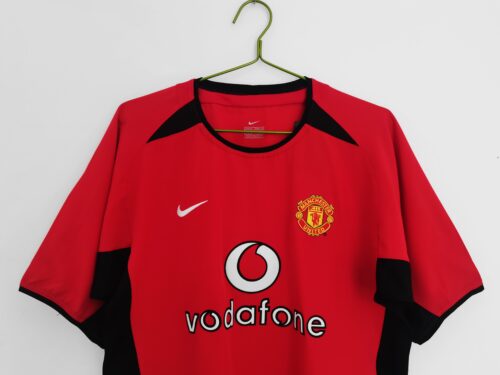 Retro Manchester United 02 04 Hjemme Fotballdrakter