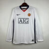 Retro Manchester United 08 09 Borte Fotballdrakter Langermet