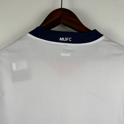 Retro Manchester United 08 09 Borte Fotballdrakter Langermet
