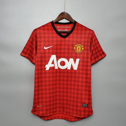 Retro Manchester United 13-14 Hjemme Fotballdrakter