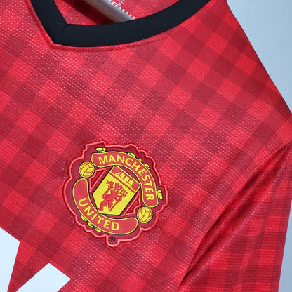 Retro Manchester United 13 14 Hjemme Fotballdrakter