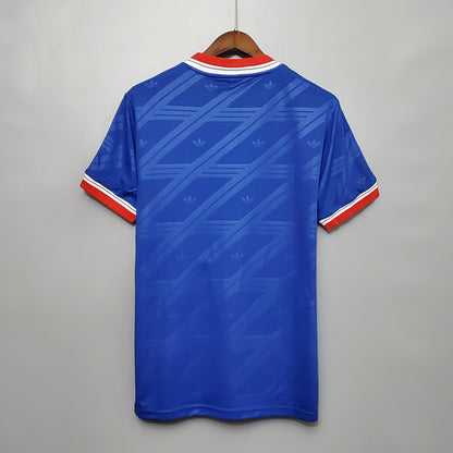 Retro Manchester United 1988 Borte Fotballdrakter