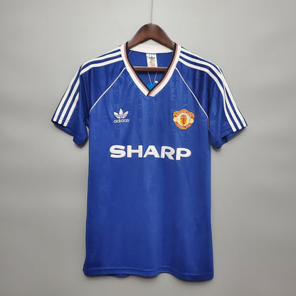 Retro Manchester United 1990 Tredje Fotballdrakter