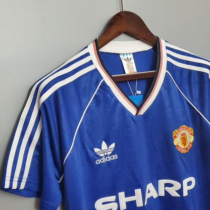 Retro Manchester United 1990 Tredje Fotballdrakter