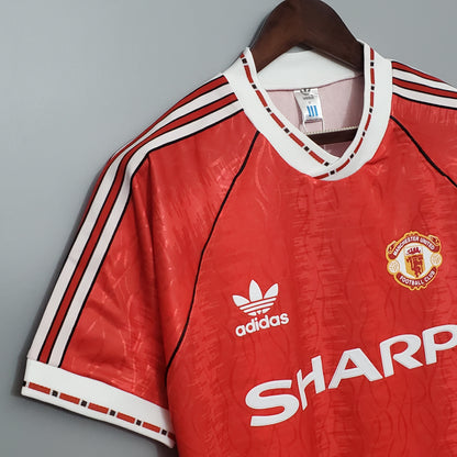 Retro Manchester United 1992 Hjemme Fotballdrakter