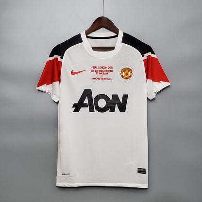 Retro Manchester United 2011 Champions League Final Fotballdrakter
