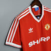 Retro Manchester United 83 84 Hjemme Fotballdrakter
