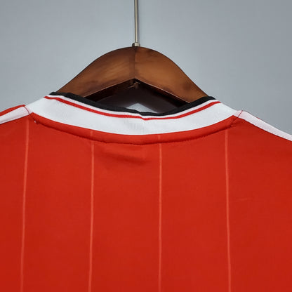 Retro Manchester United 83 84 Hjemme Fotballdrakter