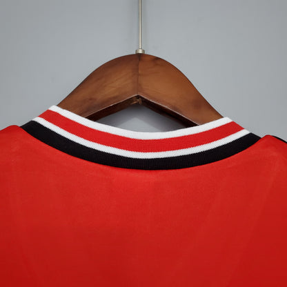 Retro Manchester United 85 86 Hjemme Fotballdrakter
