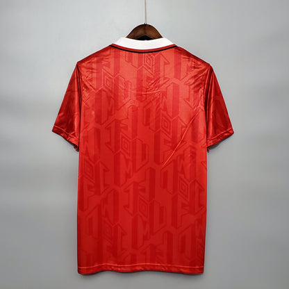 Retro Manchester United 92 94 Hjemme Fotballdrakter