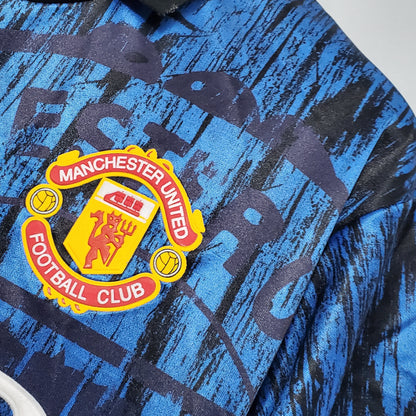Retro Manchester United 93 94 Borte Fotballdrakter