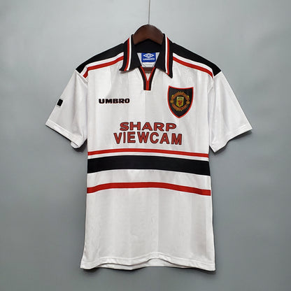 Retro Manchester United 98-99 Borte Fotballdrakter