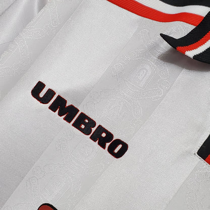 Retro Manchester United 98 99 Borte Fotballdrakter