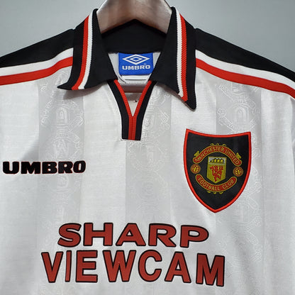 Retro Manchester United 98 99 Borte Fotballdrakter