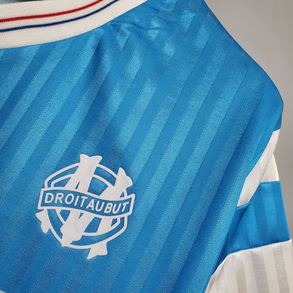 Retro Marseille 1995 Hjemme Fotballdrakter