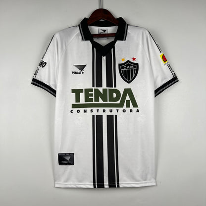Retro Mineiro Atlético 1997 Hvit Fotballdrakter