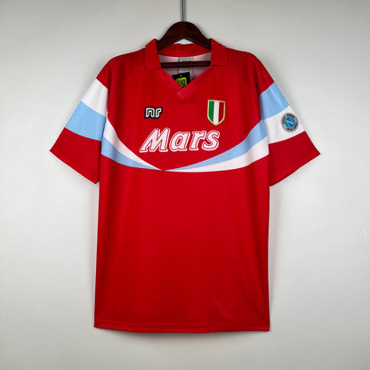 Retro Napoli 90-91 Borte Fotballdrakter