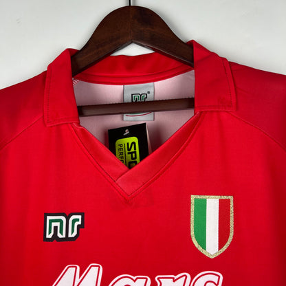 Retro Napoli 90 91 Borte Fotballdrakter
