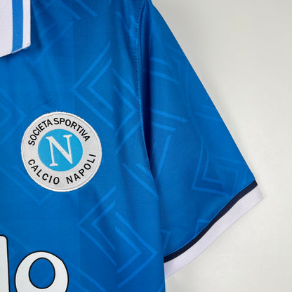 Retro Napoli 93 94 Hjemme Fotballdrakter