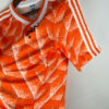 Retro Nederland 1988 Langermet Fotballdrakter