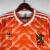 Retro Nederland 1988 Langermet Fotballdrakter