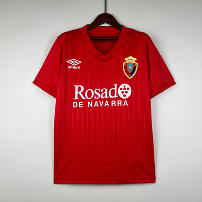 Retro Osasuna 87-88 Hjemme Fotballdrakter