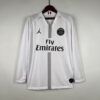Retro PSG 18 19 Langermet Svart Fotballdrakter