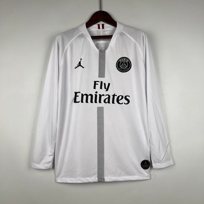 Retro PSG 18-19 Langermet Svart Fotballdrakter