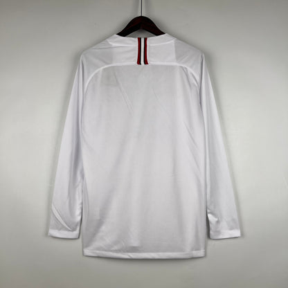 Retro PSG 18 19 Langermet Svart Fotballdrakter