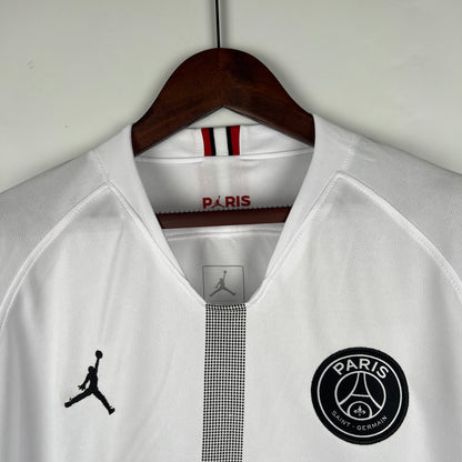 Retro PSG 18 19 Langermet Svart Fotballdrakter