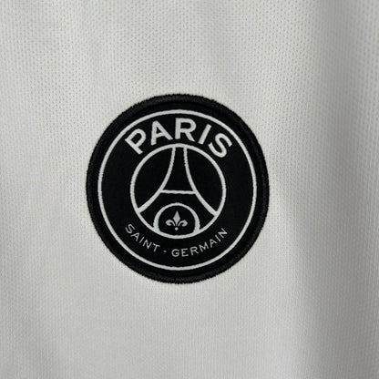 Retro PSG 18 19 Langermet Svart Fotballdrakter