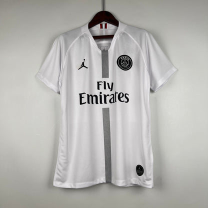 Retro PSG 18-19 Hvit Fotballdrakter