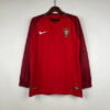 Retro Portugal 2016 Langermet Hjemme Fotballdrakter