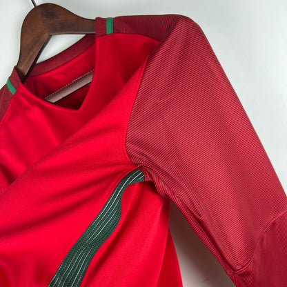 Retro Portugal 2016 Langermet Hjemme Fotballdrakter