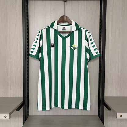 Retro Real Betis 1982-85 Hjemme Fotballdrakter