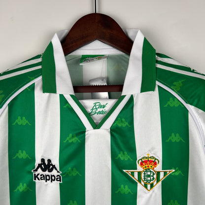 Retro Real Betis 1996 Hjemme Fotballdrakter