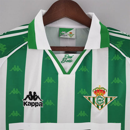Retro Real Betis 96 97 Hjemme Fotballdrakter