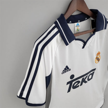 Retro Real Madrid 00 01 Hjemme Fotballdrakter