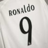 Retro Real Madrid 05 06 Hjemme Fotballdrakter Langermet