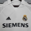 Retro Real Madrid 05 06 Hjemme Fotballdrakter Langermet