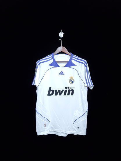 Retro Real Madrid 07-08 Hjemme Fotballdrakter