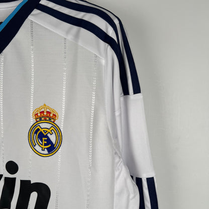 Retro Real Madrid 12 13 Langermet Hjemme Fotballdrakter