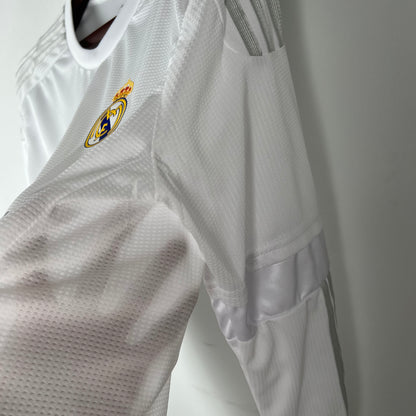 Retro Real Madrid 15 16 Langermet Hjemme Fotballdrakter