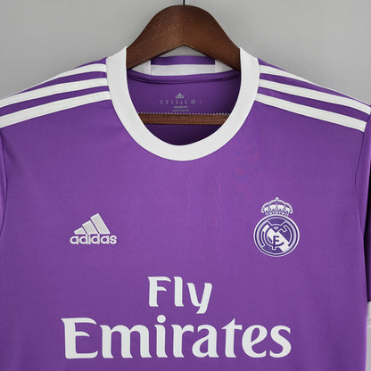 Retro Real Madrid 16 17 Borte Fotballdrakter